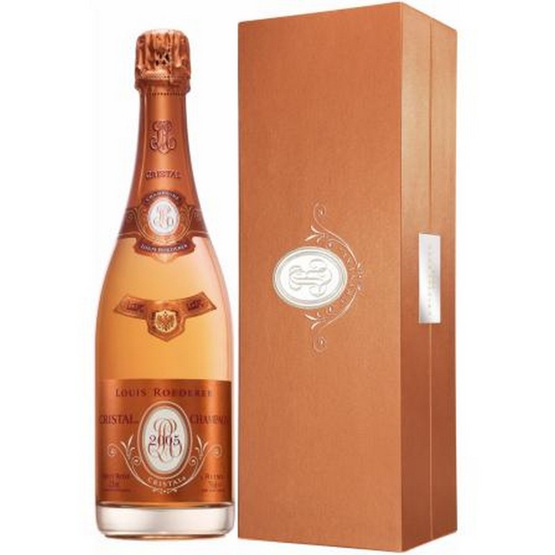 CRISTAL 2013 ROSE' L. ROEDERER CL 75 BOX CRISTAL 2013 ROSE' L. ROEDERER CL 75 BOX