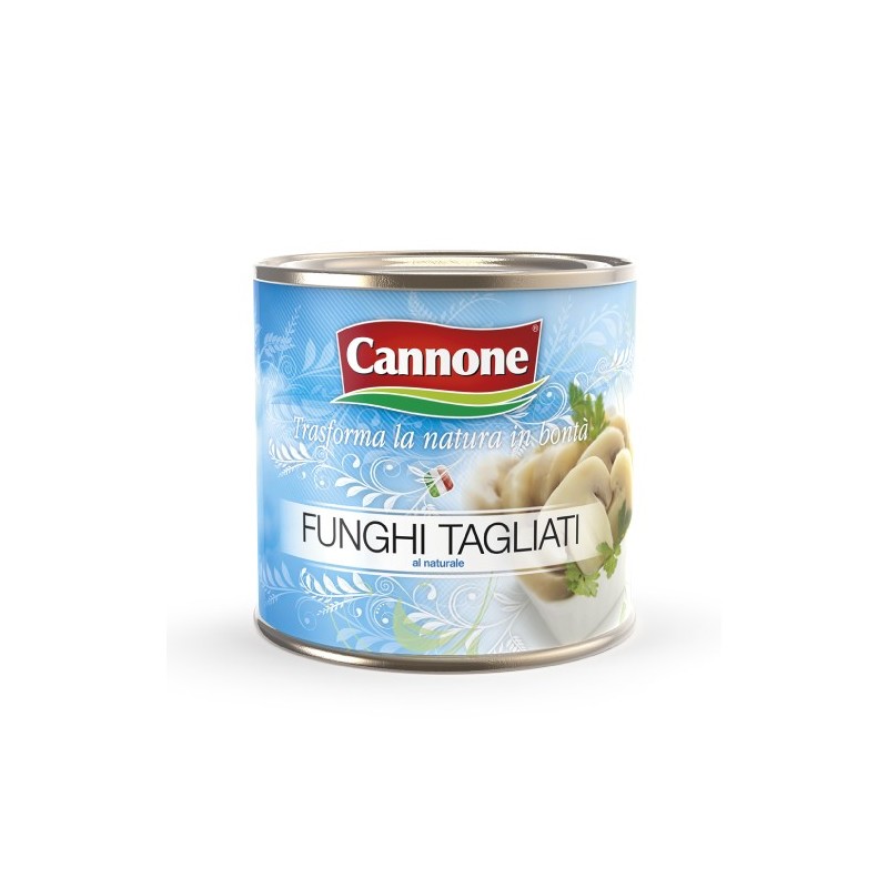 FUNGHI TAGLIATI NATURALE LT  KG 3  CANNONE
