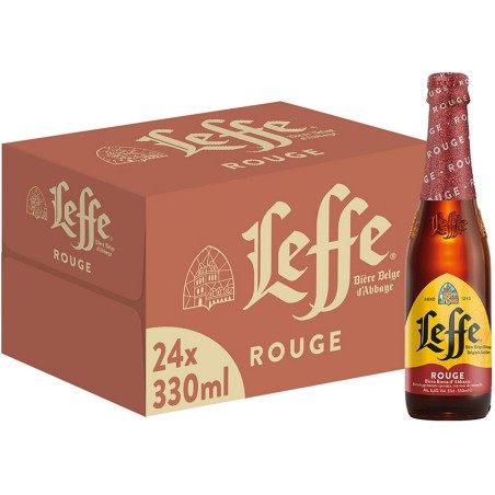 BIRRA LEFFE ROUGE CL. 33 X 24
