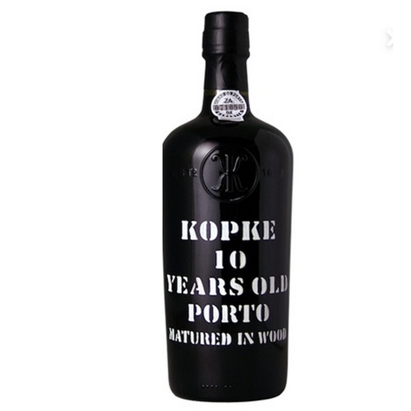 KOPKE 10 YO PORTO CL 75 OAK BOX