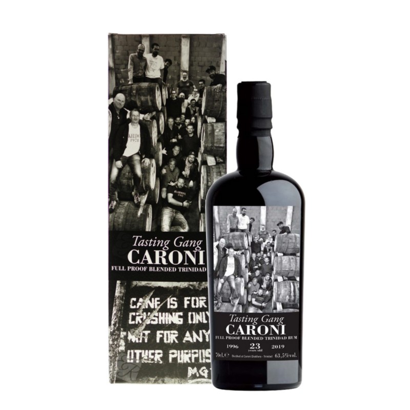 RUM CARONI GUYANA 23 YO '96 TASTING GANG CL 70 RUM CARONI GUYANA 23 YO '96 TASTING GANG CL 70