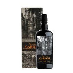 RUM CARONI  GUYANA 23 YO '96 HTR THE LAST  CL 70