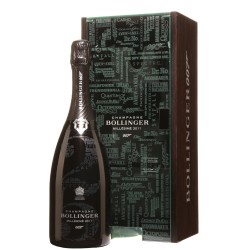 CHAMPAGNE BOLLINGER 2011 ED. 007 CL 75 COFFRET