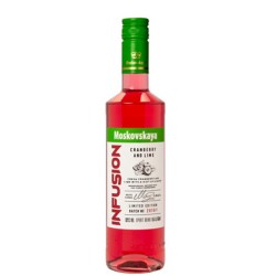 MOSKOVSKAYA INFUSION CRANBERRY AND LIME 50 cl  32°