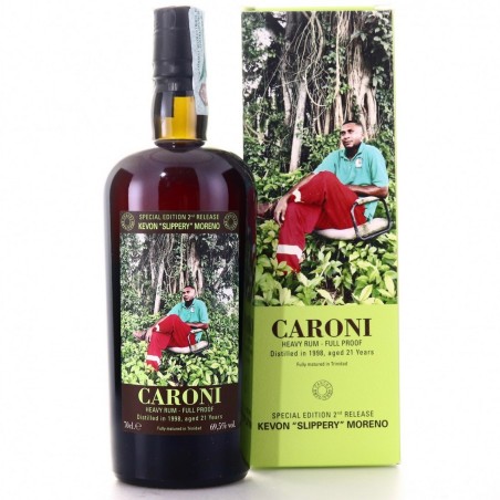 RUM CARONI 21 YO KEVON SLIPPERY MORENO  '98 CL70
