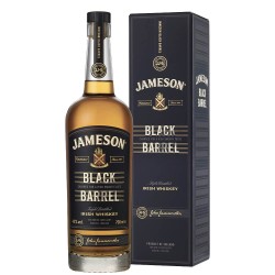 WHISKY JAMESON BLACK BARREL CL.70 AST.+FIASCHETTA
