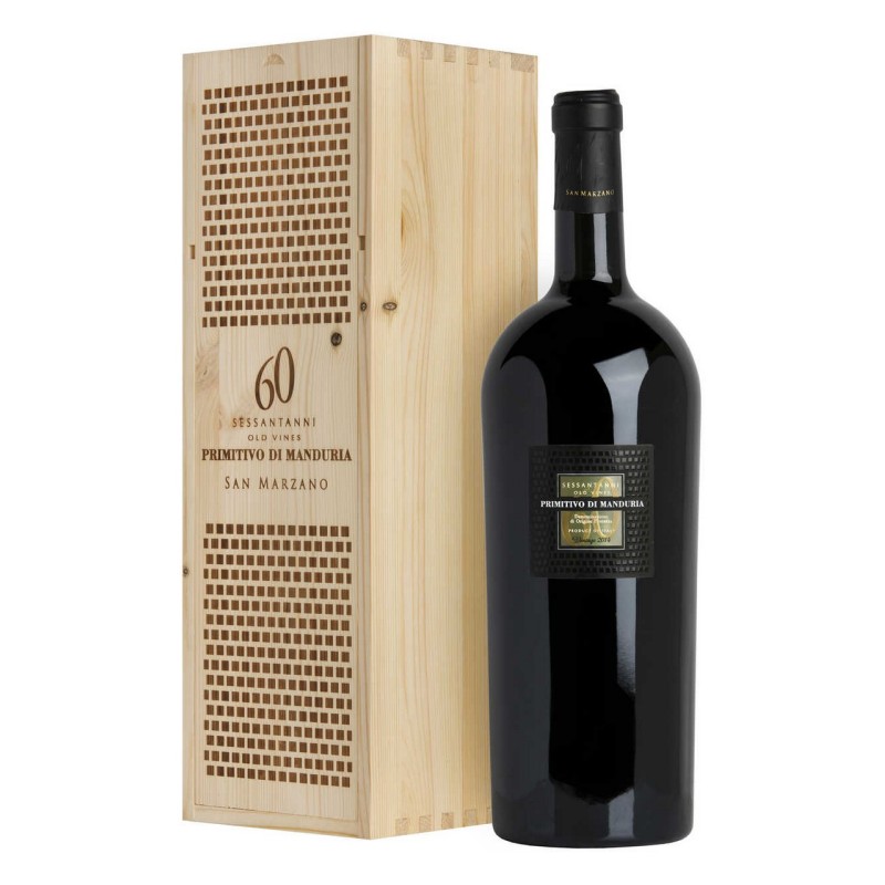 SESSANTANNI PRIM.MANDURIA DOP '17 LT. 1,5 SESSANTANNI PRIM.MANDURIA DOP '17 LT. 1,5