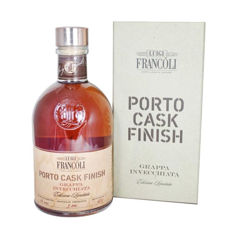 GRAPPA FRANCOLI PORTO CASK  CL 50