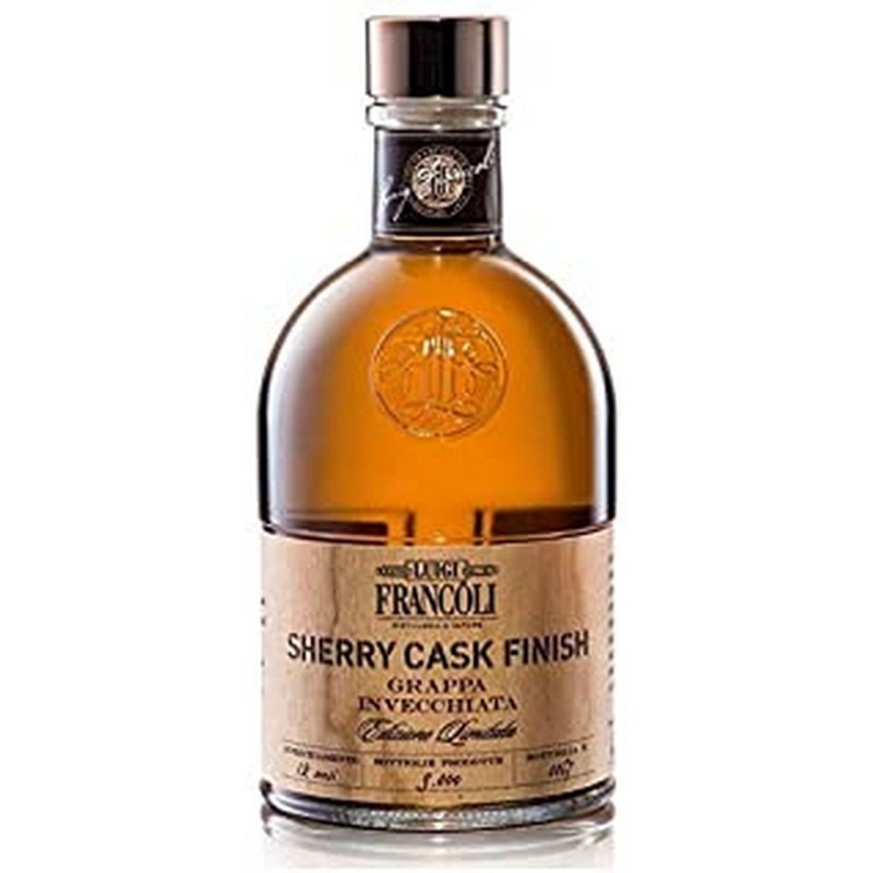 GRAPPA FRANCOLI SHERRY CASK  CL 50