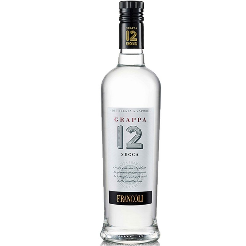 GRAPPA FRANCOLI 12 SECCA 40°  CL 70