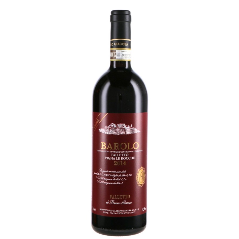 BAROLO FALLETTO RISERVA DOCG '14 CL 75 GIACOSA BAROLO FALLETTO RISERVA DOCG '14 CL 75 GIACOSA