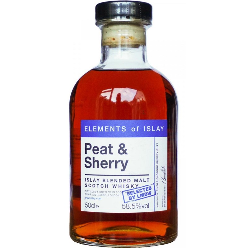 ELEMENTS OF ISLAY PEAT & SHERRY 58,8° CL 50