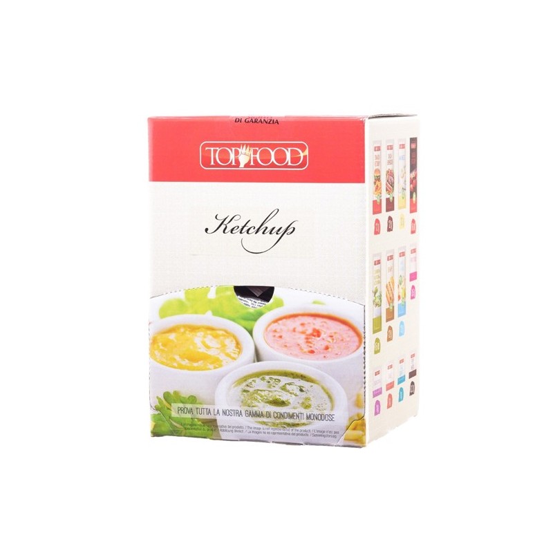 TOP FOOD KETCHUP EXPO 12g  X 100 PZ