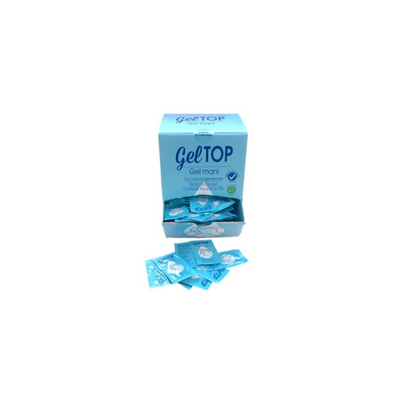 TOP FOOD GEL IGIENIZZANTE EXPO 200 PZ BUSTINA