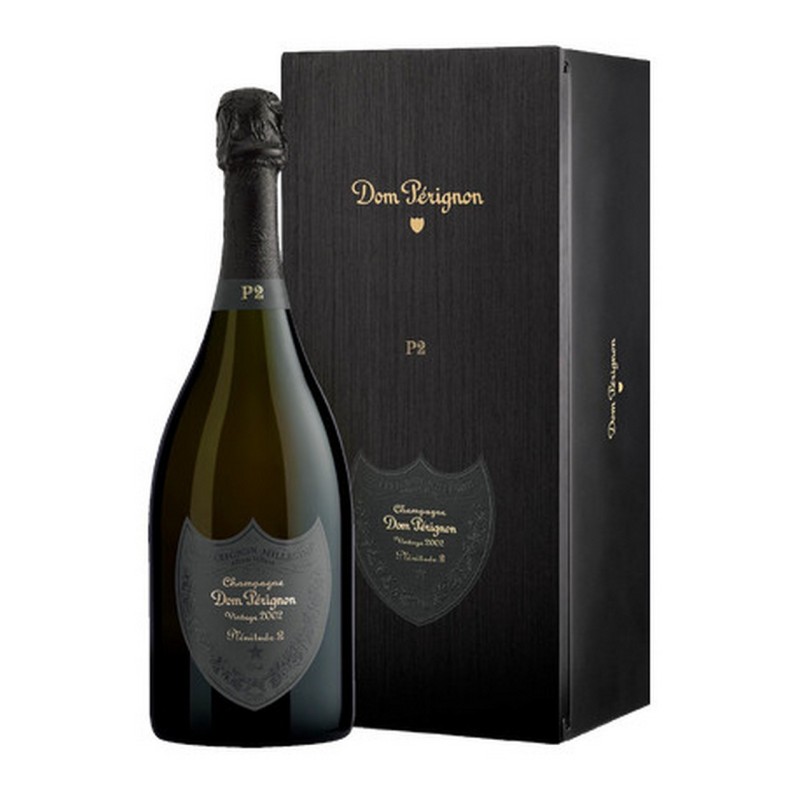 DOM PERIGNON CHAMPAGNE P2 2002 CL.75 COFFRET DOM PERIGNON CHAMPAGNE P2 2002 CL.75 COFFRET