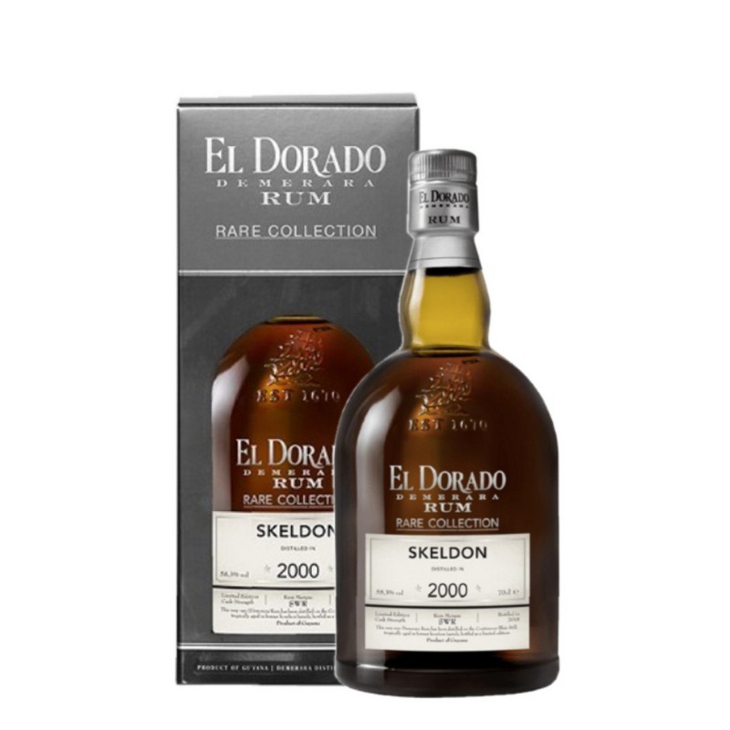 RUM EL DORADO SKELDON RARE COLLECTION 2000 CL 70 RUM EL DORADO SKELDON RARE COLLECTION 2000 CL 70