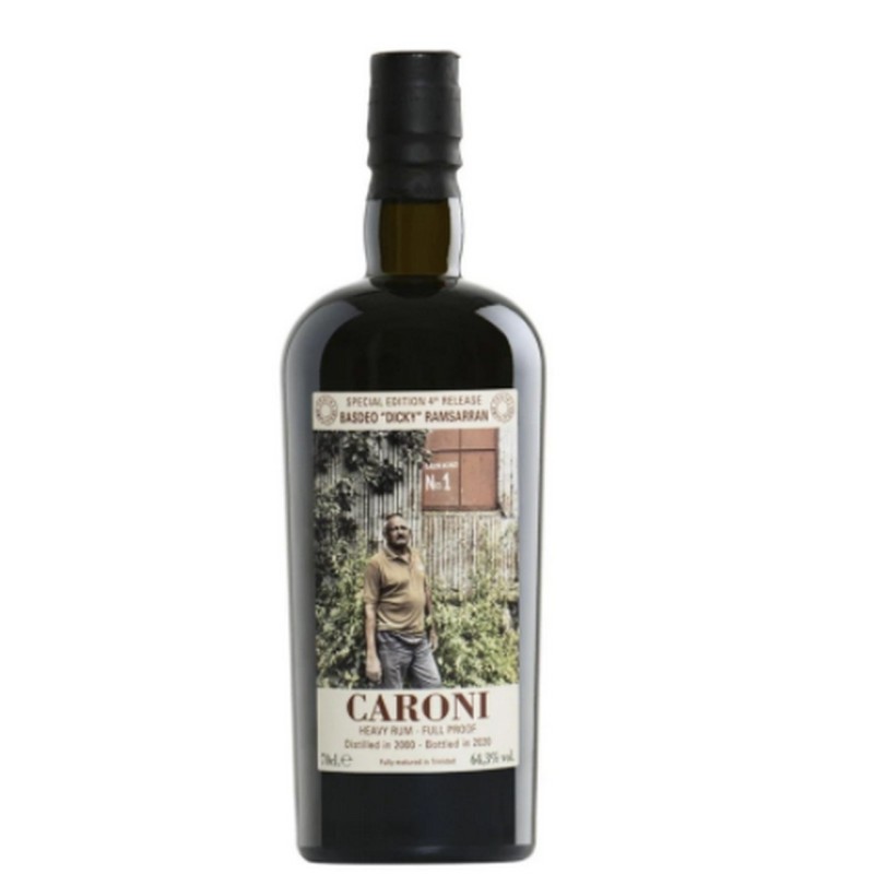 RUM CARONI BASDEO DICKY RAMSARRAN 2000 CL 70 RUM CARONI BASDEO DICKY RAMSARRAN 2000 CL 70
