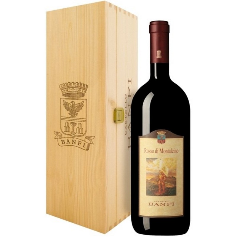 ROSSO DI MONTALCINO 2019 LT 1,5 BANFI CASS. LEGNO