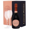 LAURENT PERRIER LA CUVEE ROSE'  CL 75 + 2 CALICI