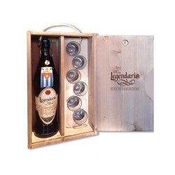 RON LEGENDARIO ELIXIR DE CUBA CL 70 + 6 chupito