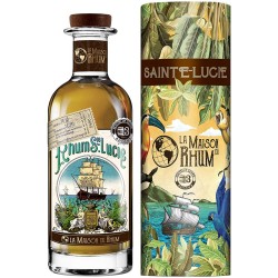 SAINT LUCIA BATCH 5 RUM 45° CL70 LA MAISON DU RUM
