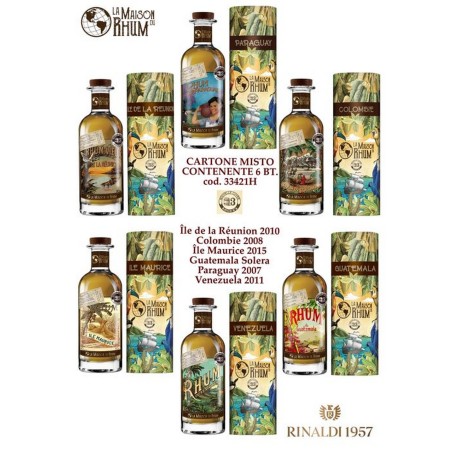 RUM 45° CL 70 CASSA MISTA LA MAISON DU RUM X 6 BT.