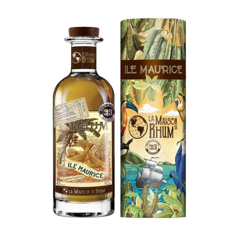 ILE MAURICE 2015 BATCH 5 45° CL70 LA MAISON DU RUM