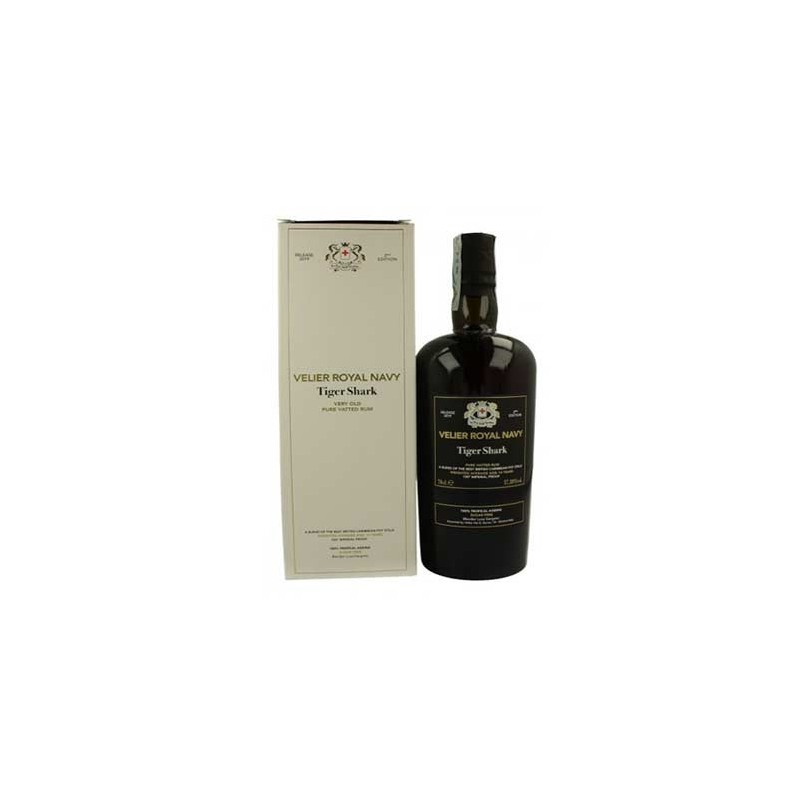 VELIER ROYAL NAVY TIGER SHARK RUM 57,18° CL 70 VELIER ROYAL NAVY TIGER SHARK RUM 57,18° CL 70