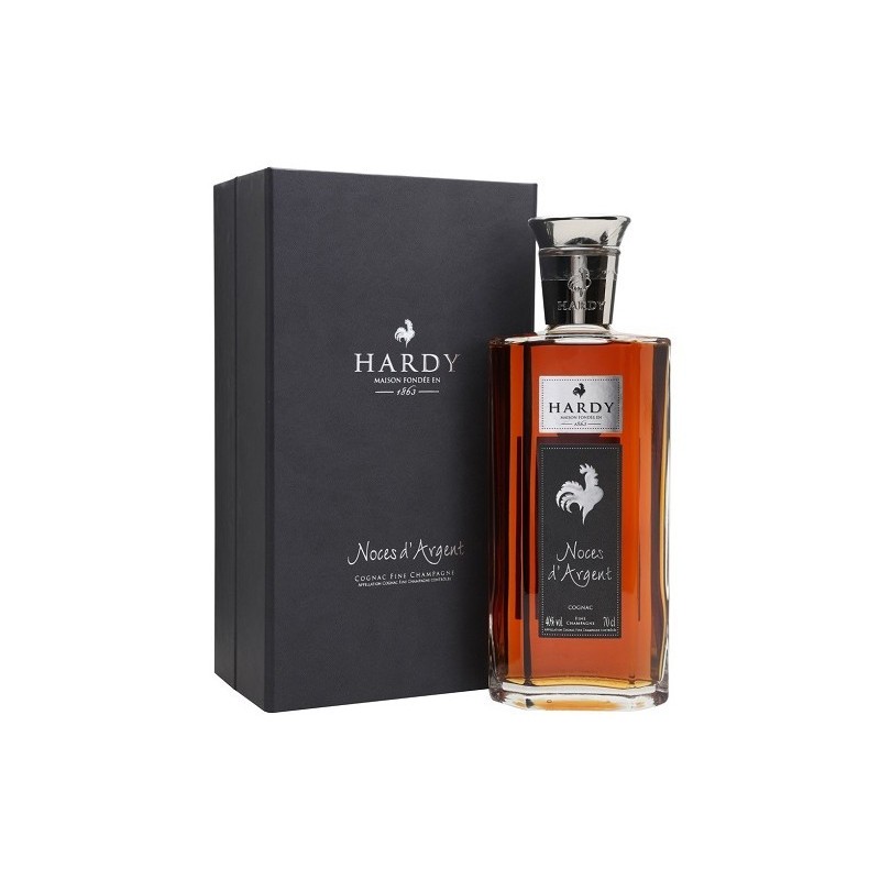 COGNAC HARDY NOCES D'ARGENT CL 70  GR° 40