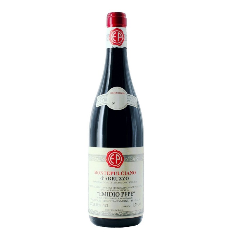 MONTEPULCIANO D'ABRUZZO DOC 2018 CL 75 E.PEPE MONTEPULCIANO D'ABRUZZO DOC 2018 CL 75 E.PEPE