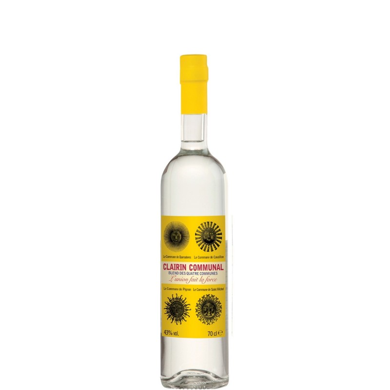 RHUM CLAIRIN COMMUNAL 43° CL 70 RHUM CLAIRIN COMMUNAL 43° CL 70