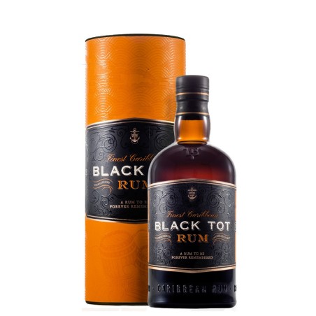 RUM BLACK TOT FINEST CARIBBEAN 46,2° CL 70
