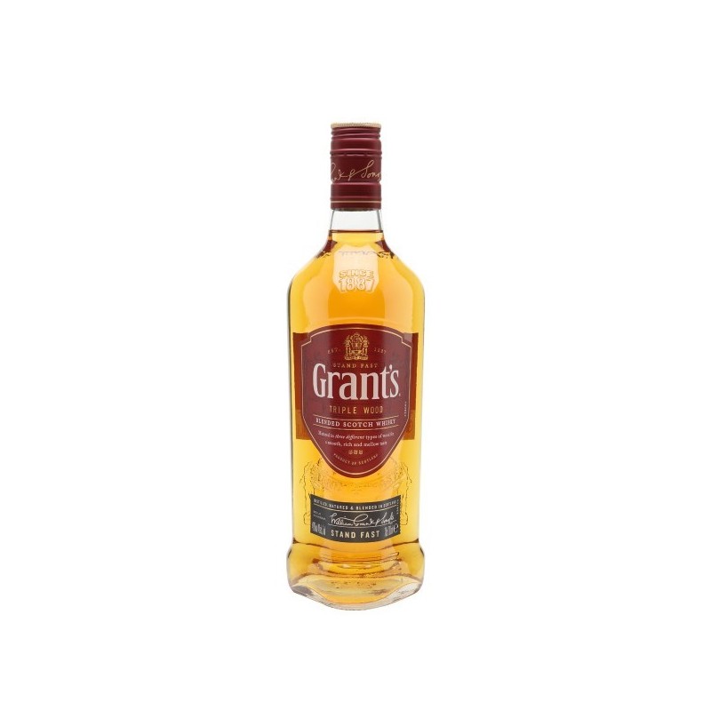 WHISKY GRANT 'S TRIPLEWOOD 40° CL. 70