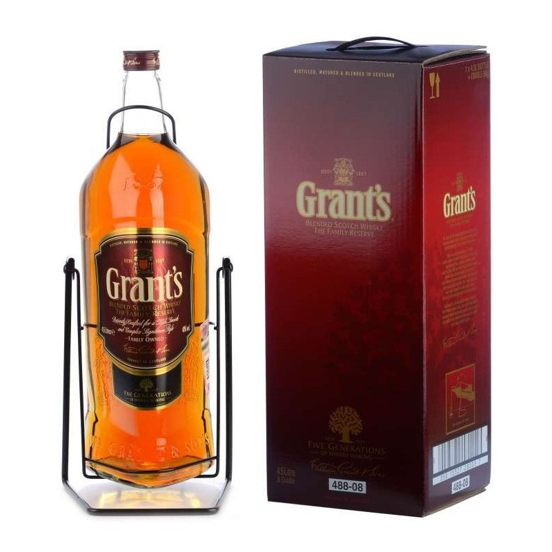 WHISKY GRANT'S BASCULA 40° LT. 4,5