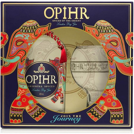 OPIHR LONDON DRY GIN  42° CL 70 + BICCHIERE