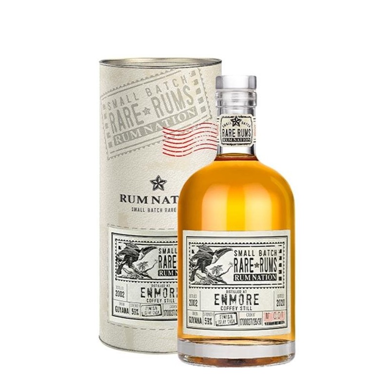 RUM NATION ENMORE KFM 18YO ISLAY CASK CL 70 RUM NATION ENMORE KFM 18YO ISLAY CASK CL 70