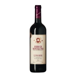 ROSSO DI MONTALCINO DOC  2018 CL 75  POGGIONE