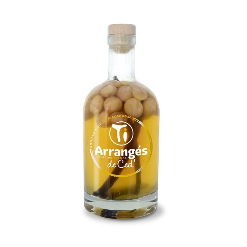 TI ARRANGES DE CED RUM VANILLA NOIX 32° CL 70 TI ARRANGES DE CED RUM VANILLA NOIX 32° CL 70