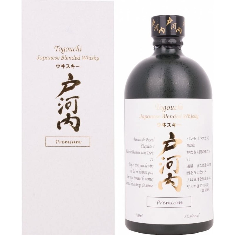 TOGOUCHI WHISKY BLENDED AST. CL 70 GR.40° JAPAN TOGOUCHI WHISKY BLENDED AST. CL 70 GR.40° JAPAN