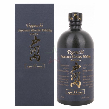 TOGOUCHI WHISKY 15 YO  AST. CL 70 GR.40° JAPAN