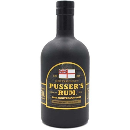 PUSSER'S RUM 50TH ANNIVERSARIO 54,5° CL 70