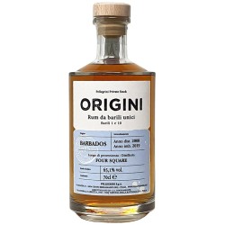 ORIGINI BARBADOS RUM FOURSQUARE 65,1°  2008 CL 70