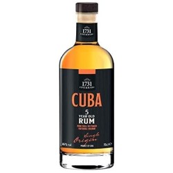 RUM CUBA 1731 5 YO  46% CL 70