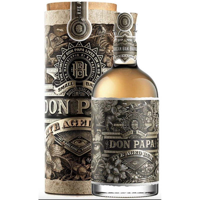 RUM DON PAPA RYE LIM.EDITION 43°CL 70 ASTUCCIO RUM DON PAPA RYE LIM.EDITION 43°CL 70 ASTUCCIO