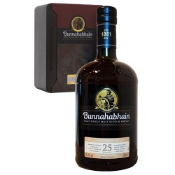BUNNAHABHAIN  WHISKY 25YO CL. 70 BOX