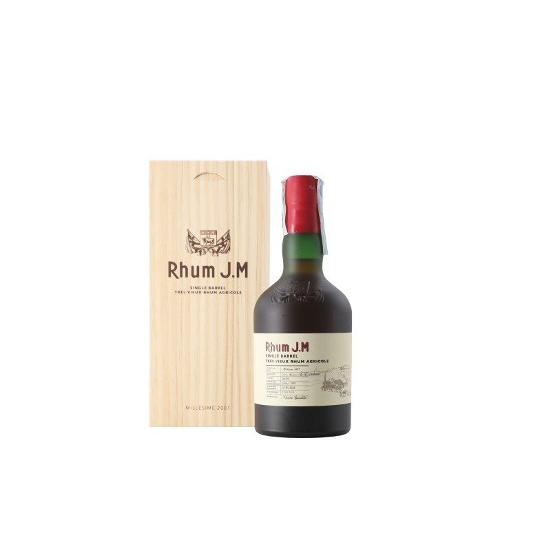 CLEMENT RHUM JM 2001 SINGLE BARREL 48° CL 50 CLEMENT RHUM JM 2001 SINGLE BARREL 48° CL 50