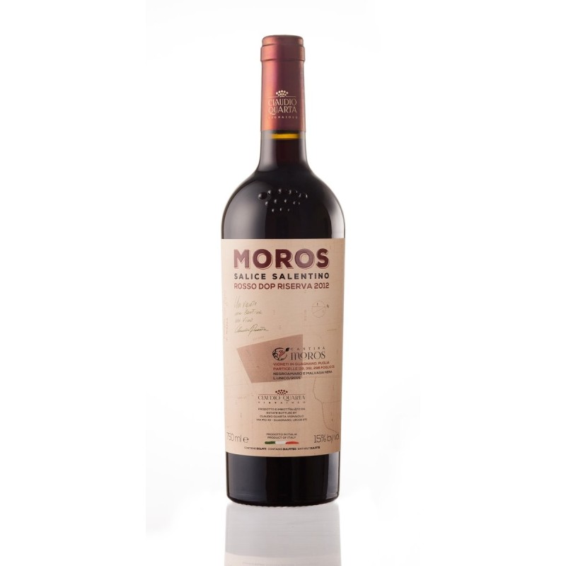 MOROS SALICE SALENTINO RIS. 2017 DOP CL 75 MOROS