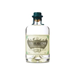 SIX RAVENS LONDON DRY GIN  46° CL 50