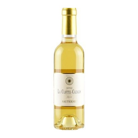SAUTERNES CAZALIS '17 CL 75 CHATEAU LA CLOTTE