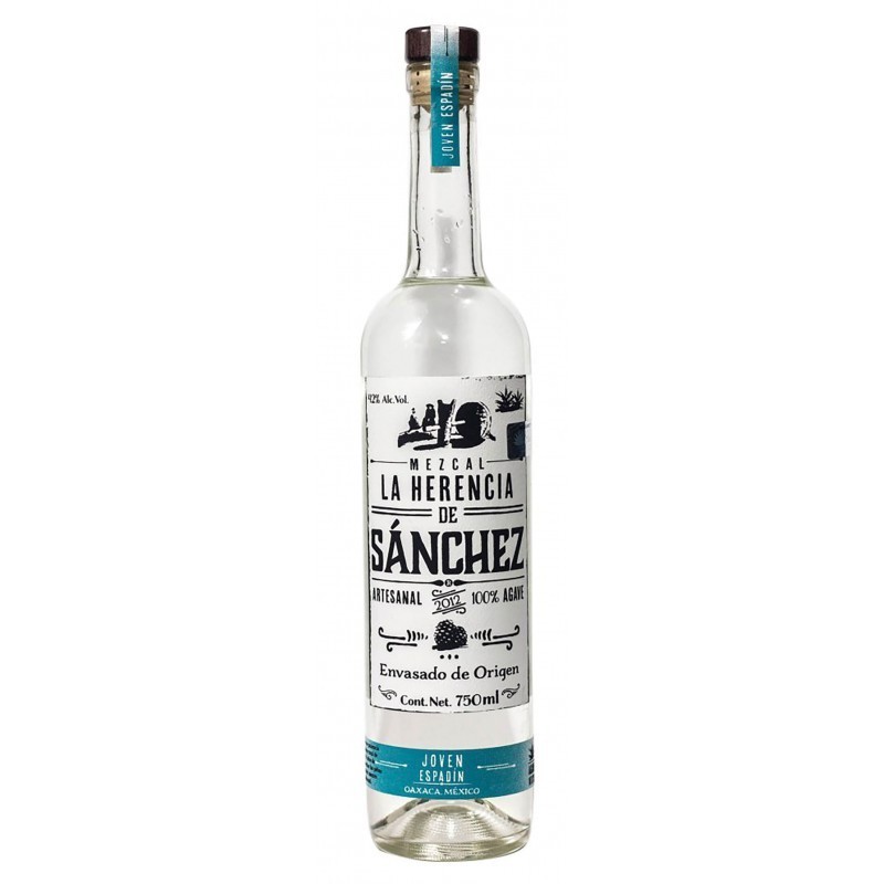MEZCAL HERENCIA DE SANCHEZ ESPADIN 42° CL 70